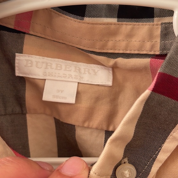 Burberry baby button up - Picture 3 of 4